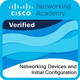 Networking Devices and Initial Configuration badge